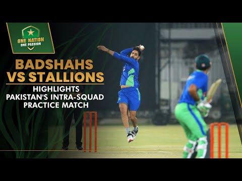 Badshahs vs Stallions Highlights | Pakistan's Intra-Squad Practice Match 🏏 | PCB | MA2L