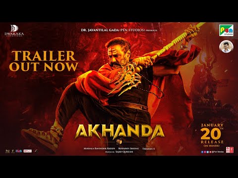Akhanda Hindi Trailer | Nandamuri Balakrishna | Boyapati Srinu | Pen Studios | 20th Jan