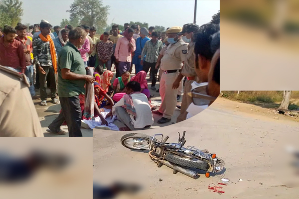 ऊना में टिप्पर के रौंदने से बाइक सवार 2 युवकों की मौत