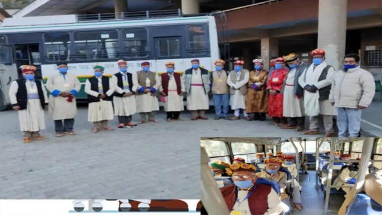 PM मोदी ने दिखाई हरी झंडी,अटल टस में 15 बुजुर्गों ने किया सफरनल से गुजरी पहली HRTC ब