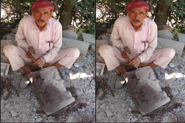 पत्थर की मूर्तियों में जान डाल देते हैं नराता राम