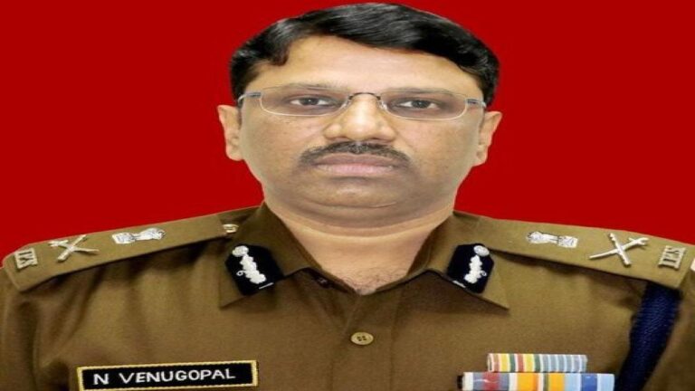 अतिरिक्त पुलिस महानिदेशक (CID) वेणुगोपाल को राष्ट्रपति पुलिस पदक से किया जाएगा सम्मानित