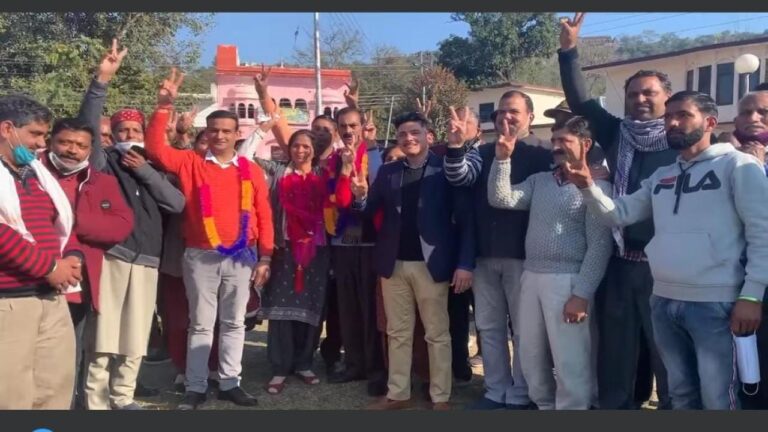 सुजानपुर में जीती हुई बाजी हारी भाजपा, क्रॉस वोटिंग से कांग्रेस की बीना धीमान बनीं अध्यक्ष