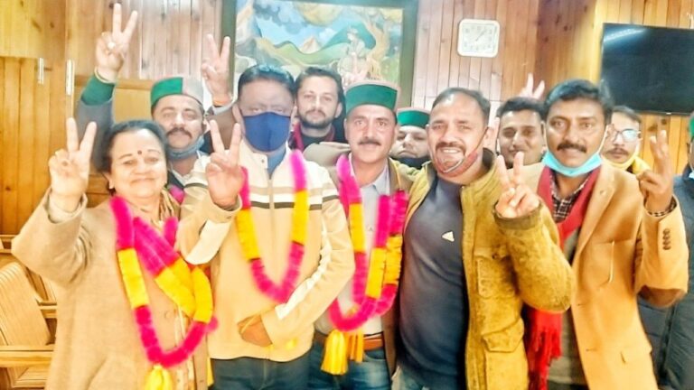 राजधानी शिमला जिला में कांग्रेस का परचम लहराया, भाजपा को झटका