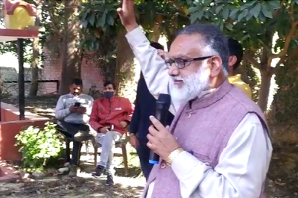 डॉ.राजन सुशांत ने फतेहपुर उपचुनाव के लिए भरी हुंकार,जीत के लिए माँगा आशीर्वाद