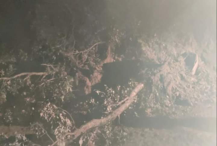 हिमाचल के मुख्यमंत्री के गृह क्षेत्र में चलती गाड़ी पर गिरा पहाड़,