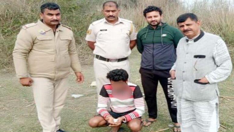 इंदौरा: 10.32 ग्राम हैरोइन सहित एक युवक गिरफ्तार