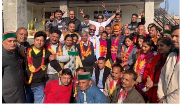 अर्की विधानसभा क्षेत्र की कुनिहार पंचायत समिति (बीडीसी) पर कांग्रेस का कब्जा हो गया है।