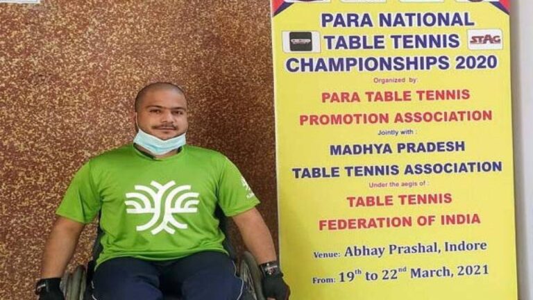 फासले पैरों से नहीं, हौसलों से नापते हैं पीयूष, राष्ट्रीय पैरा टेबल टेनिस में जीता कांस्य पदक