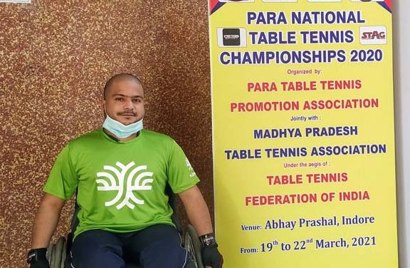 फासले पैरों से नहीं, हौसलों से नापते हैं पीयूष, राष्ट्रीय पैरा टेबल टेनिस में जीता कांस्य पदक