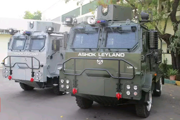 भारतीय वायुसेना को मिला बुलेट प्रूफ वाहन