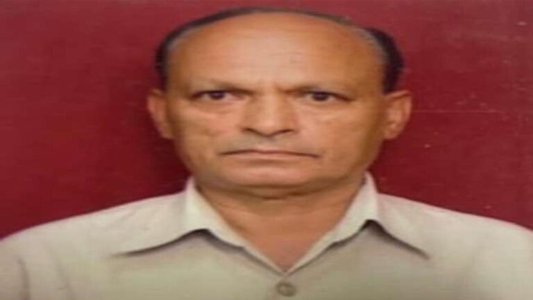 पूर्व आयुर्वेद राज्यमंत्री मोहन लाल का निधन,राज्यपाल और मुख्यमंत्री ने किया शोक व्यक्त