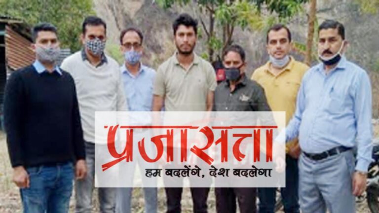 pwd-junior-engineer-arrested-for-taking-bribe-of-40-thousand