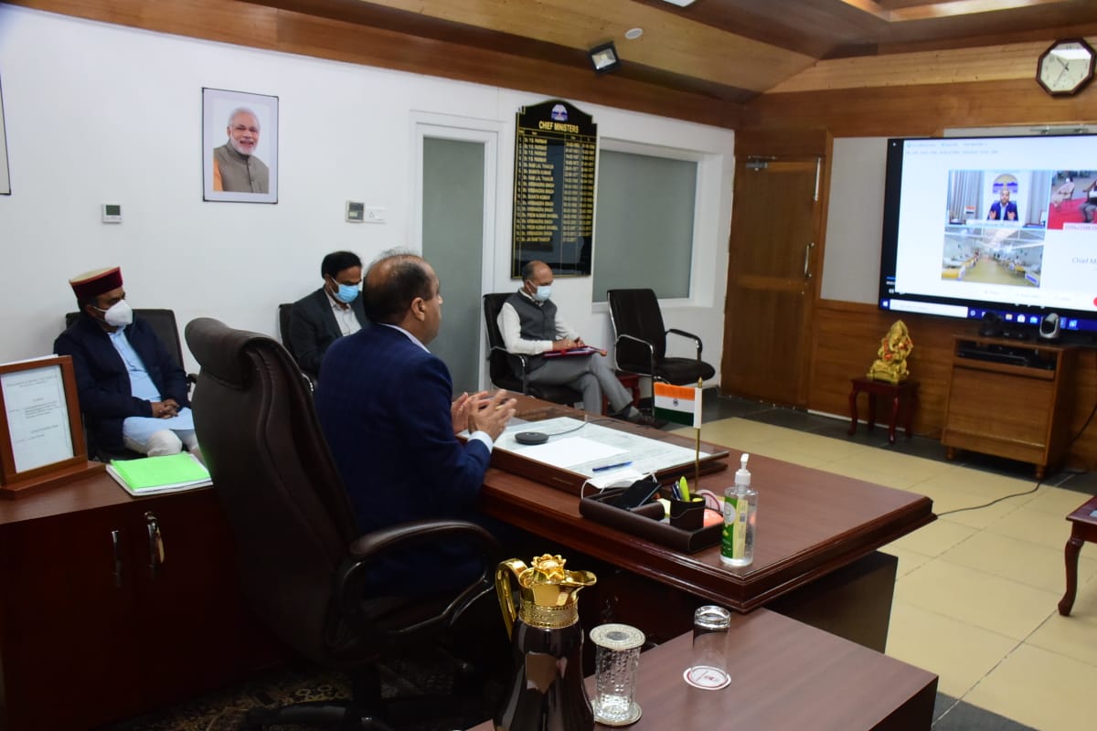 मुख्यमंत्री ने कोविड-19 रोगियों के लिए मेकशिफ्ट अस्पताल परौर का किया लोकार्पण