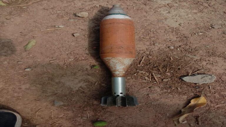 ब्रेकिंग न्यूज! परवाणू के साथ लगते कालका में गूग्गा माड़ी-भरत नगर के पास मिला जिंदा मोर्टार