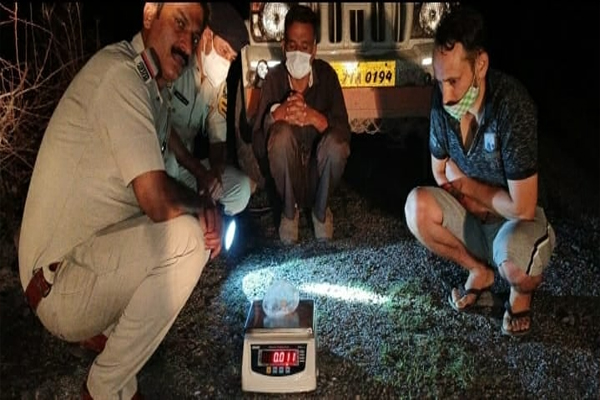 11 ग्राम चिट्टा सहित दो गिरफ्तार, फॉयल पेपर भी बरामद