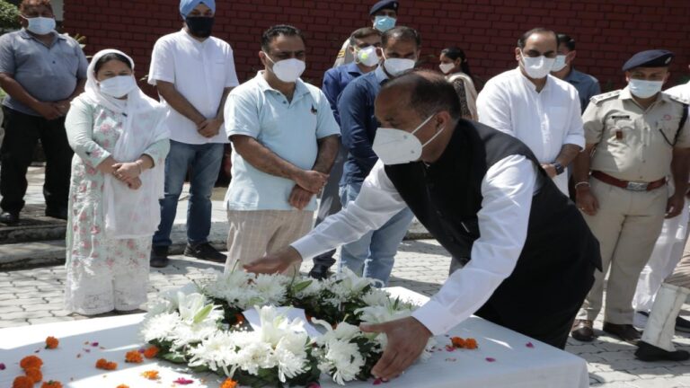 मुख्यमंत्री ने नरेन्द्र बरागटा के निधन पर शोक किया व्यक्त