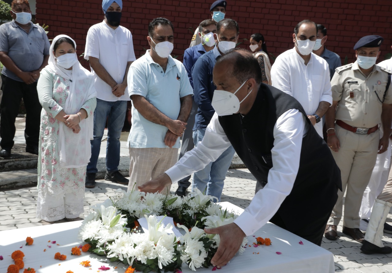 मुख्यमंत्री ने नरेन्द्र बरागटा के निधन पर शोक किया व्यक्त