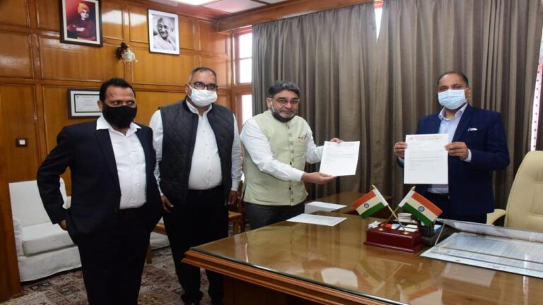 बीबीएन इंडस्ट्रलिस्ट एसोसिएशन मुख्यमंत्री कोविड-19 फंड में दिया 12.40 लाख का अंशदान