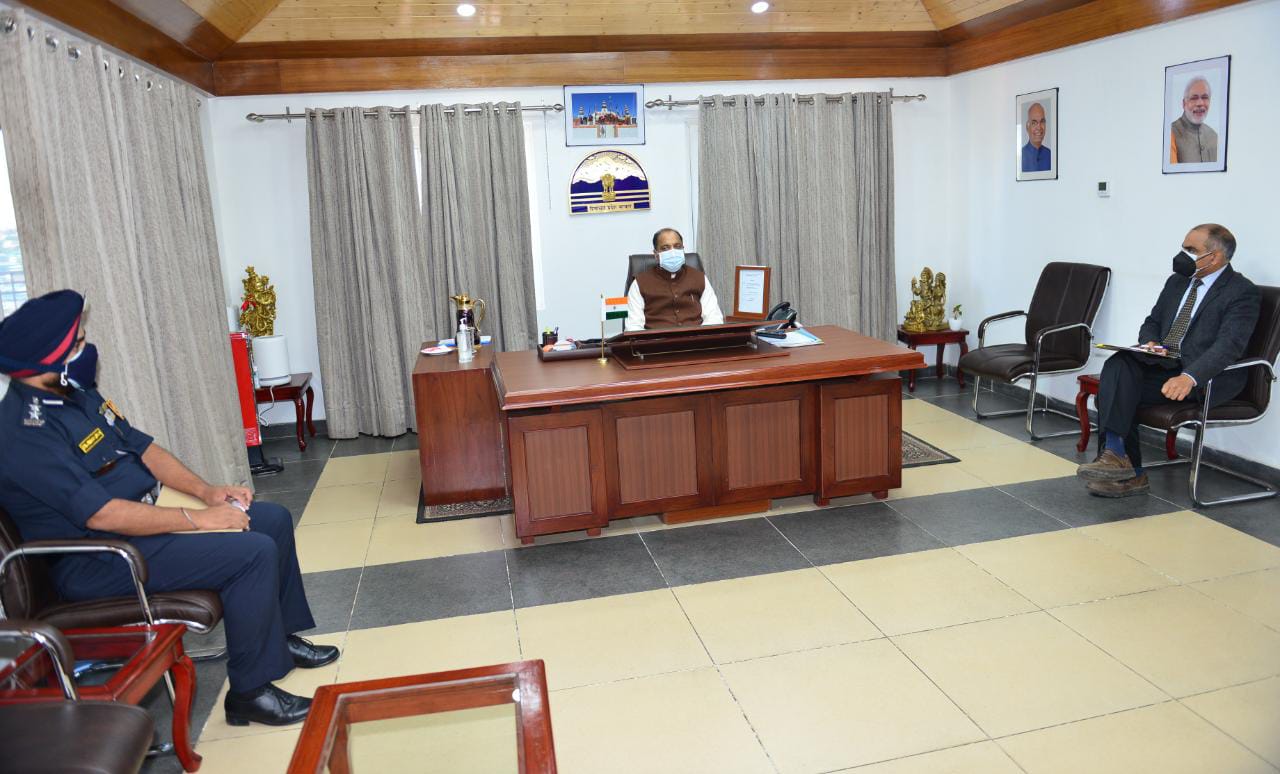 एसडीआरएफ को भूमि स्थानांतरित करने में तेजी लाएगी सरकारः जय राम ठाकुर