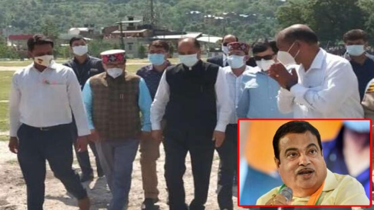 केंद्रीय मंत्री नितिन गडकरी के स्वागत के लिए कुल्‍लू पहुंचे मुख्‍यमंत्री जयराम ठाकुर