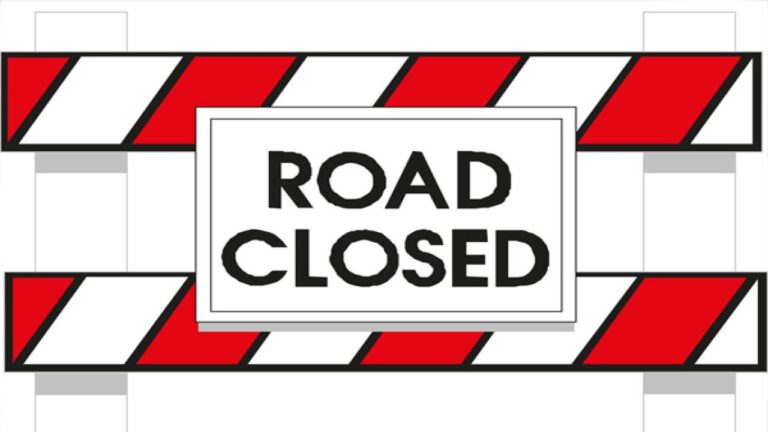 road closed