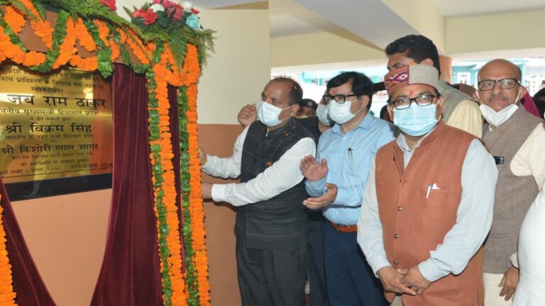 मुख्यमंत्री जय राम ठाकुर ने की कुल्लू के निरमंड में उपमण्डलाधिकारी कार्यालय खोलने की घोषणा