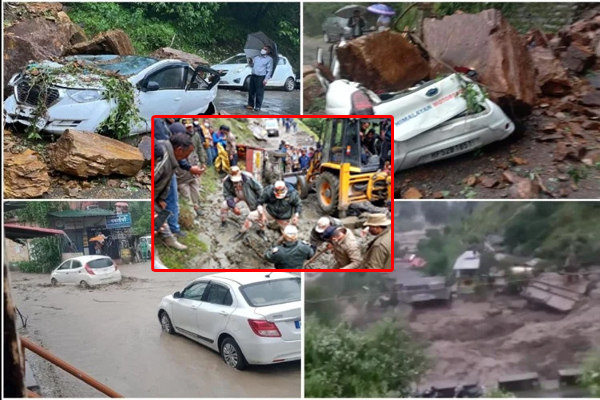 हिमाचल प्रदेश में आफत की बारिश ने मचाया कहर