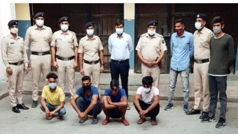 बद्दी पुलिस ने देसी कट्टे की नोक पर लूटमार करने वाले 4 शातिरों को दबोचा, देसी कट्टा और जिंदा कारतूस बरामद