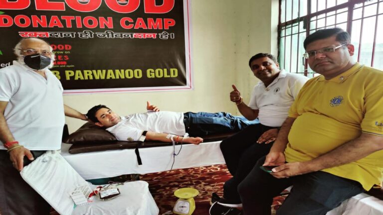 परवाणू में आयोजित रक्तदान शिविर में 151 यूनिट रक्त एकत्रित
