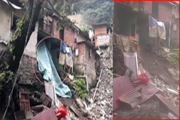 शिमला : रुलदुभट्टा में कच्चे मकान का हिस्सा ढहा, 9 वर्षीय बच्ची घायल