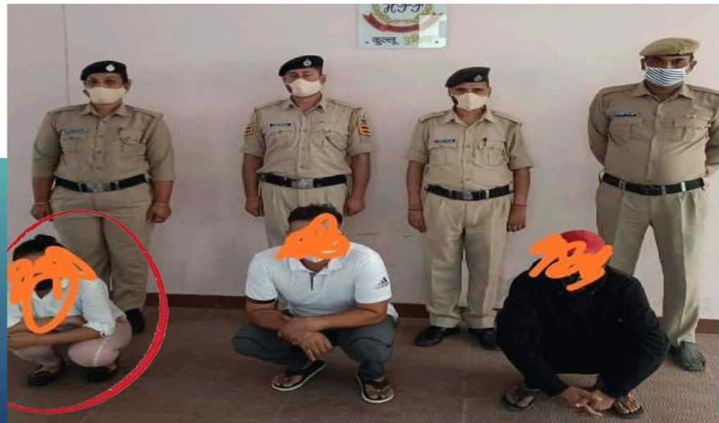 कुल्लू लाखों के हेरोइन के साथ युवती सहित दो गिरफ्तार