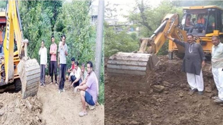 सरकार ने नहीं सुनी पुकार तो पूर्व सैनिकों ने 3 लाख खर्च कर बनवा दी अपने गाँव को सड़क