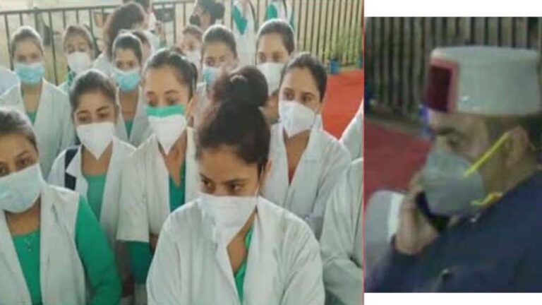 स्वास्थ्य मंत्री डॉ. राजीव सैजल के हस्तक्षेप के बाद सोलन मेकशिफ्ट अस्पताल में नर्सों की हड़ताल समाप्त