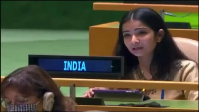 संयुक्त राष्ट्र में भारत की प्रथम सचिव स्नेहा दुबे