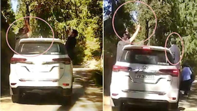 हाटू मंदिर में हरियाणा से आए सैलानियों ने मचाया हुड़दंग, हवा में की फायरिंग, 2 आरोपी डिटेन