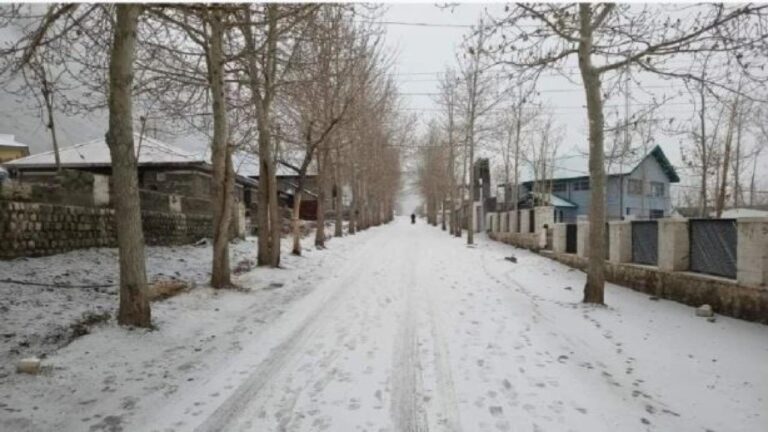 हिमाचल प्रदेश के लाहौल स्पीति और मनाली में बर्फबारी, कई जिलों में बारिश का अलर्ट