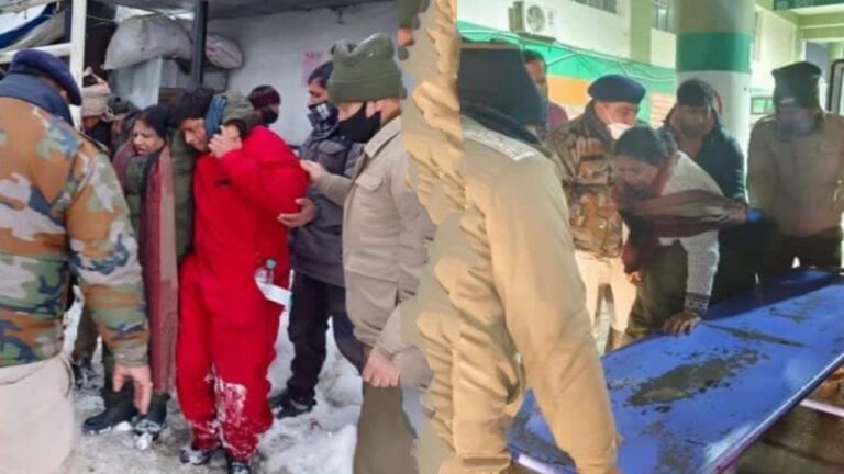 शिमला: बर्फ में गिरी महिला के लिए मददगार बनी पुलिस, इलाज के लिए पहुंचाया IGMC