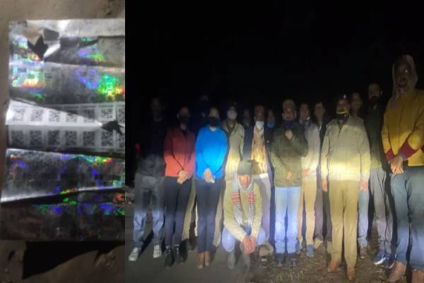 आबकारी विभाग की अवैध शराब के कारोबारियों पर दबिश