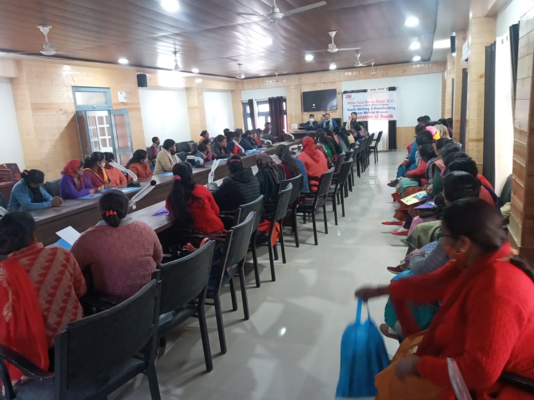 बाली चौकी में आत्मनिर्भर भारत पर एक दिवसीय प्रशिक्षण शिविर का आयोजन