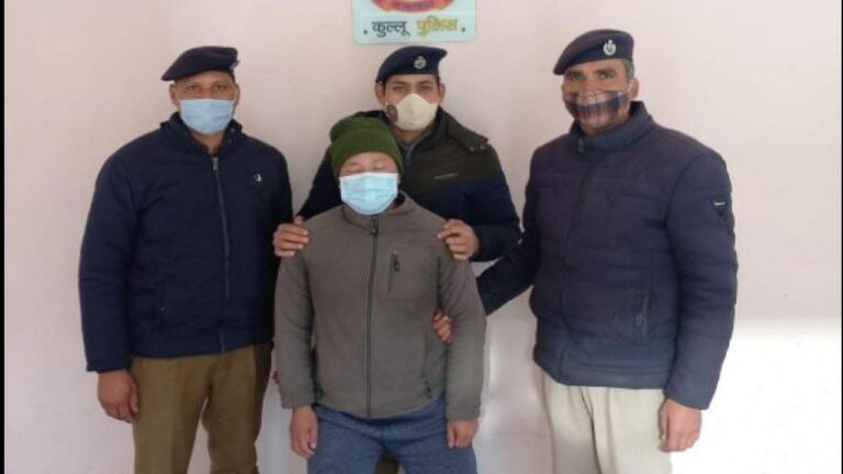 कुल्‍लू: एसआईयू टीम ने दो किलो सात ग्राम चरस के साथ नेपाली व्‍यक्ति को किया गिरफ्तार