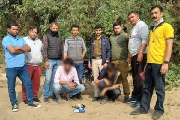 शिमला पुलिस ने दो युवकों से बरामद किया 18 ग्राम चिट्टा