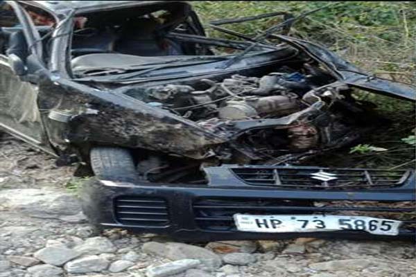 चंबा: कार खाई में गिरने से तीन लोगों की मौत, दो की हालत गंभीर