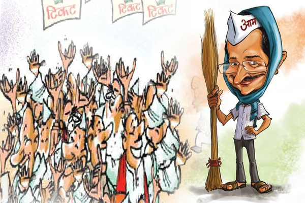 पंजाब में प्रचंड जीत के बाद हिमाचल में भाजपा-कांग्रेस के कई नेता झाड़ू थामने को तैयार