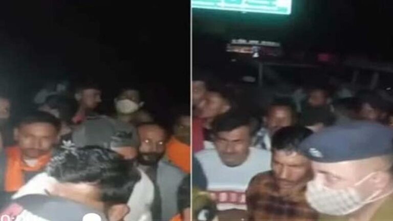 नाहन में पुलिस व देवभूमि क्षेत्रीय संगठन के कार्यकर्ताओं के बीच टकराव, हमले में कई पुलिसकर्मी जख्मी 