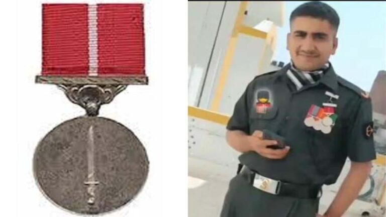 हमीरपुर का जवान आशीष ठाकुर सेना मेडल से अलंकृत