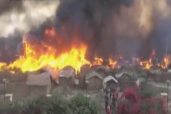 ऊना में आग का तांडव, प्रवासी मजदूरों की 50 से ज्यादा झुग्गियां जलकर राख