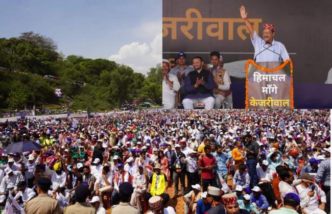 केजरीवाल का तंज: जयराम ठाकुर ने उनके पेपर से मारी नकल, जनता से मांगें पांच साल