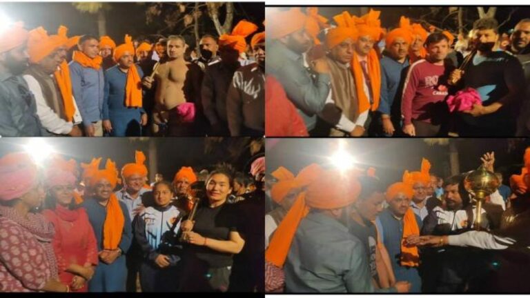 सम्पन्न हो गया। स्वास्थ्य एवं परिवार कल्याण तथा आयुष मन्त्री डॉ. राजीव सैजल ने समापन समारोह की अध्यक्षता की। डॉ. सैजल ने सर्वप्रथम माता मनसा देवी मन्दिर में शीश नवाया और सभी की सुख, समृद्धि और स्वस्थ जीवन की कामना की। उन्होंने सभी को चैत्र नवरात्र की बधाई देते हुए आशा जताई कि नव जीवन और उल्लास का यह पर्व जन-जन का भविष्य मंगलकारी बनाएगा। उन्होंने इस अवसर पर आयोजित शोभा यात्रा की अगुआई की और विभिन्न विभागों द्वारा लगाई गई प्रदर्शनी का शुभारम्भ किया। उन्होंने प्रदर्शित उत्पादों में गहरी रूचि दिखाई। आयुष मन्त्री ने माता मनसा मेला धर्मपुर का दर्जा बढ़ाकर ज़िला स्तरीय करने के लिए मुख्यमन्त्री का आभार व्यक्त किया। उन्होंने कहा कि मख्यमन्त्री के कुश्ल नेतृत्व में पूरे प्रदेश के साथ कसौली विधानसभा क्षेत्र का चहुंमुखी विकास सुनिश्चित हो रहा है। कसौली विधानसभा क्षेत्र में दीर्घावधि तक पेयजल सुविधा सुनिश्चित बनाने के लिए 103 करोड़ रुपए की योजना का निर्माण किया जा रहा है। उन्होंने लोगों से आग्रह किया कि केन्द्र एवं प्रदेश सरकार की विभिन्न योजनाओं का लाभ उठाएं। स्वास्थ्य मन्त्री ने कहा कि प्रदेश सरकार ने वरिष्ठ नागरिकों की सामाजिक सुरक्षा पैंशन के लिए आयु सीमा घटाकर 60 वर्ष कर दी है। इससे हमारे सभी बुजुर्ग सम्मान के साथ जीवनयापन कर सकेंगे। डॉ. सैजल ने इस अवसर पर कहा कि मेले एवं त्यौहार हमारी समृद्ध संस्कृति के परिचायक हैं और वर्तमान समय में इनके आयोजन से भावी पीढ़ी को देश एवं प्रदेश की आस्था तथा धरोहर की जानकारी प्राप्त होती है। उन्होंने कहा कि हम सभी को युवाओं को अपनी सांस्कृतिक विरासत और परम्पराओं की जानकारी देनी चाहिए ताकि युवा संस्कृति और इतिहास को समझ सकें। स्वास्थ्य मन्त्री ने कहा कि कसौली निर्वाचन क्षेत्र के प्रबुद्ध मतदाताओं के सहयोग से वह लगातार तीन चुनाव जीत चुके हैं। उन्होंने कहा कि भविष्य में कसौली निर्वाचन क्षेत्र के जन-जन के सहयोग से वह जन कल्याण के कार्य को अविरल जारी रखेंगे। डॉ. सैजल ने इससे पूर्व अखाड़े का पूजन व दंगल का शुभारंभ भी किया। उन्होंने ज़िला स्तरीय मेला के सफल आयोजन के लिए कार्य कर रहे व्यक्तियों को सम्मानित भी किया। डॉ. सैजल की धर्म पत्नी रेणु सैजल, प्रदेश महिला आयोग की अध्यक्ष डॉ. डेज़ी ठाकुर, एपीएमसी सोलन के अध्यक्ष संजीव कश्यप, भाजपा मण्डल कसौली के अध्यक्ष कपूर सिंह वर्मा, जिला सहकारी विपणन एवं उपभोक्ता संघ सोलन के अध्यक्ष सुन्दरम ठाकुर, बीडीसी धर्मपुर के उपाध्यक्ष मदन मोहन मेहता, ग्राम पंचायत धर्मपुर की प्रधान बीना गुप्ता, ग्राम पंचायत कोटला की प्रधान अनीता, ग्राम पंचायत रौड़ी की प्रधान निर्मला, ग्राम पंचायत धर्मपुर के पूर्व प्रधान अशोक गुप्ता, हिमाचल प्रदेश युवा सेवाएं एवं खेल बोर्ड के सदस्य संजय ठाकुर, भाजपा जिला कार्यकारिणी सदस्य सीता राम, माता मनसा देवी मेला समिति के अध्यक्ष एवं उपमण्डलाधिकारी कसौली डॉ. संजीव धीमान, मुख्य चिकित्सा अधिकारी सोलन डॉ. राजन उप्पल, भाजपा तथा भाजयुमो के अन्य पदाधिकारी, विभिन्न विभागों के वरिष्ठ अधिकारी तथा स्थानीय निवासी इस अवसर पर उपस्थित थे। .0.