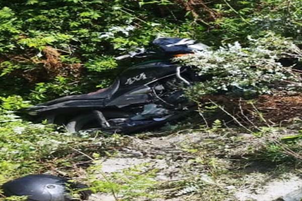 चुराह: खाई में गिरी मोटरसाइकिल, युवक की मौत